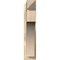 Ekena Millwork Westlake Rough Sawn Arts and Crafts Outlooker, Douglas Fir, 6"W x 24"D x 28"H OUT06X24X28WTL03RDF - alternate 3